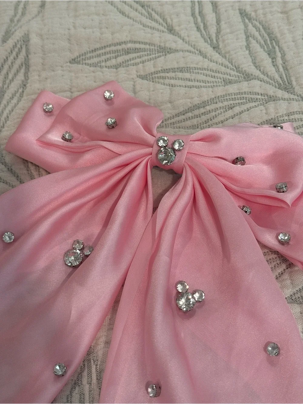 Disney Pink Hair Bow